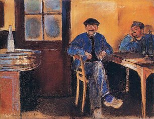 Edvard Munch Tavern in St. Cloud  Wandbild